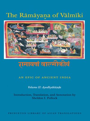 cover image of The Ramayana of Valmiki, An Epic of Ancient India, Volume 2